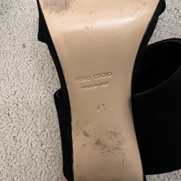 Gregory’s Bella Russo black suede sandals 41/10 - Picture 5 of 8